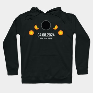 Solar Eclipse Path 2024 Hoodie